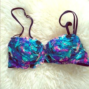 PINK date push-up bra